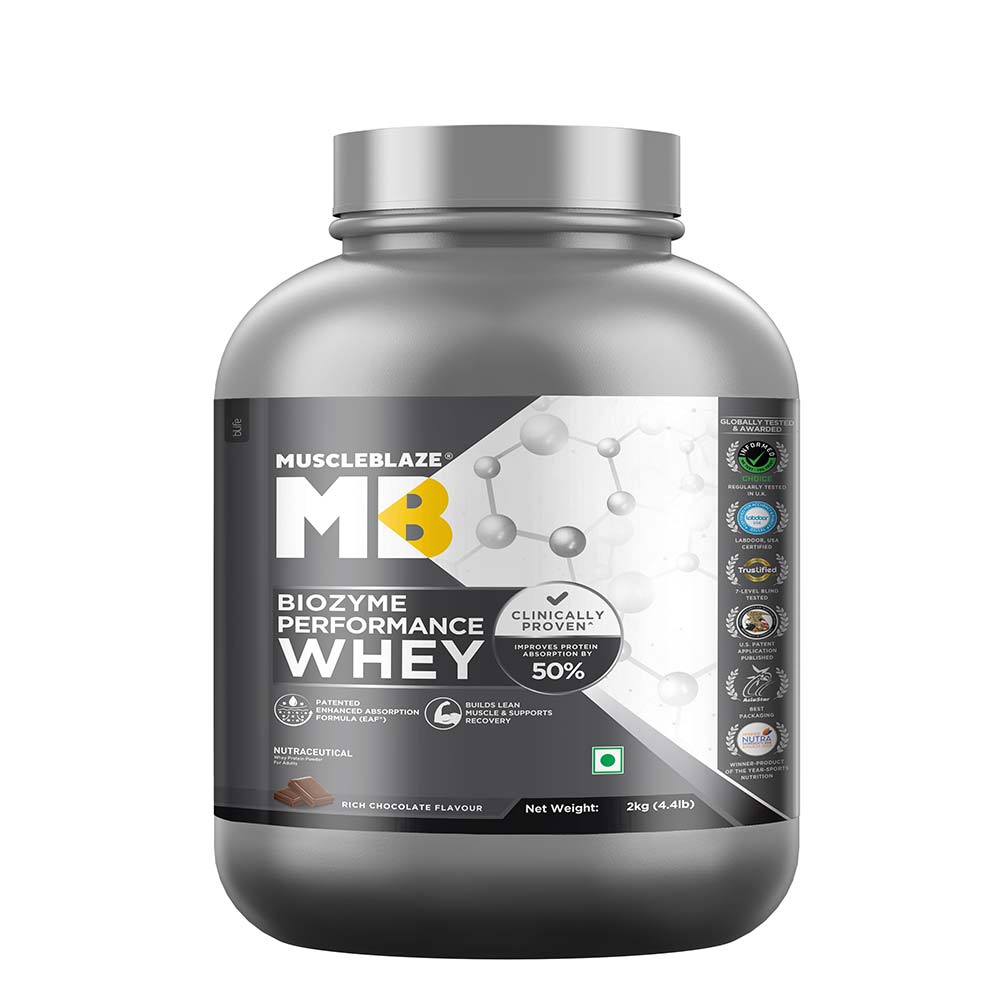 MuscleBlaze Biozyme Performance Whey Protein