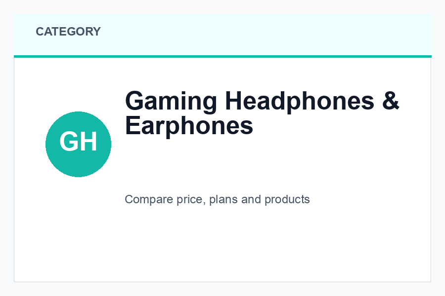 Gaming Headphones & Earphones