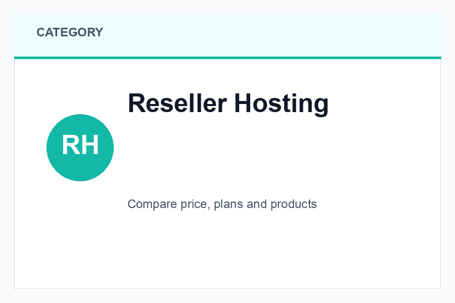 Reseller Hosting